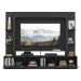 Estante Rack com Painel e Suporte TV 65" Moscou Multimóveis Preto