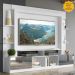 Estante com Espelho para TV até 65" Multimóveis Oslo FG3390 Branca