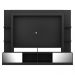 Estante com Espelho para TV até 65" Multimóveis Oslo FG3390 Preta