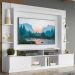 Estante com Suporte para TV até 65" Multimóveis Moscou FG2747 Branca
