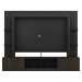 Estante para TV até 65" Multimóveis Oslo FG3395 Preta/Tenerife