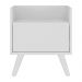 Gabinete Armário Banheiro 40 cm com Pés Retrô Multimóveis MP5037 Branco