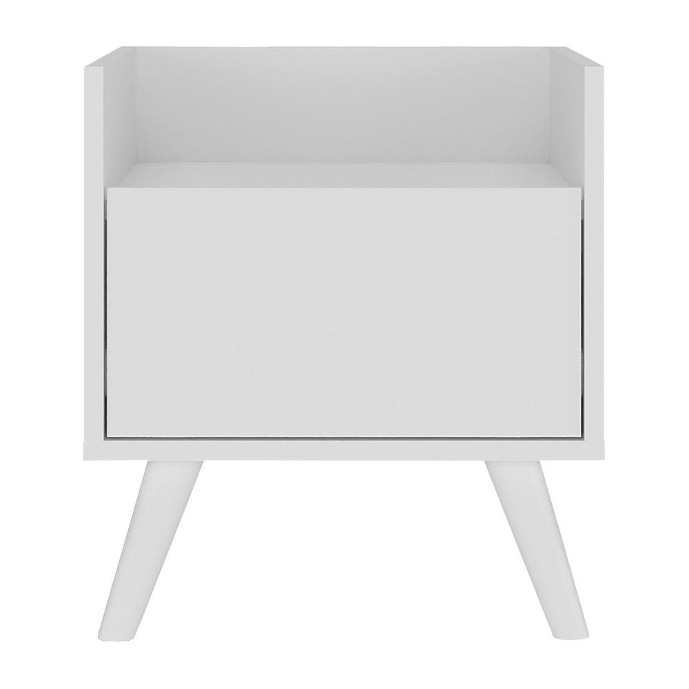 Gabinete Armário Banheiro 40 cm com Pés Retrô Multimóveis MP5037 Branco