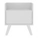Gabinete Armário Banheiro 40cm Retrô Multimóveis V5037 Branco