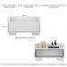 Gabinete Armário Banheiro 80cm Multimóveis V5001 Branco