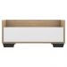 Gabinete Armário Banheiro 80cm Multimóveis V5001 Rustic/Branco/Preto