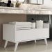 Gabinete Armário Banheiro 80cm Retrô Multimóveis V5000 Branco