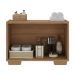 Gabinete Armário de Banheiro 62,5cm 2 Portas com Pés Multimóveis MP5046 Rustic/Natural