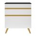 Gabinete Banheiro 1 Porta e 1 Gav Retrô 70cm Multimóveis MP5024 Branco