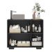 Gabinete Banheiro 3 Portas 90cm Multimóveis V5031 Preto