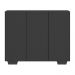 Gabinete Banheiro 3 Portas 90cm Multimóveis V5031 Preto