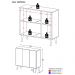 Gabinete Banheiro 3 Portas Retrô 90cm Multimóveis MP5030 Branco