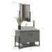 Gabinete Banheiro 60cm 2 Portas com Cuba e Espelheira Multimóveis CR10106 Cimento/Calacata