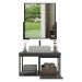 Gabinete Banheiro 80cm com Cuba e Espelheira Multimóveis CR10107 Carbono