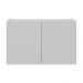 Gabinete de Banheiro 62,5cm Suspenso 2 Portas Multimóveis MP5044 Branco