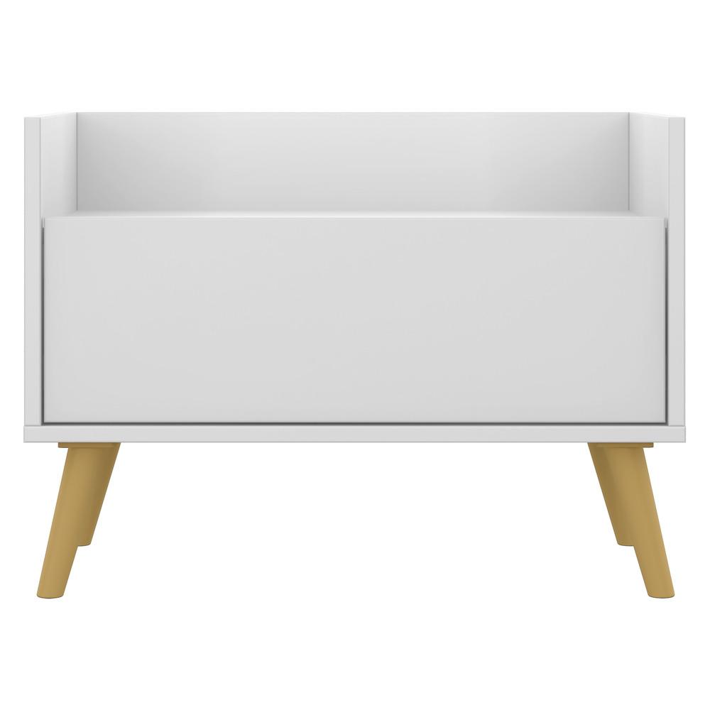 Gabinete de Banheiro Retrô Multimóveis 60 cm FG3624 Branco/Natural
