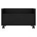 Gabinete de Banheiro com Rodízios Multimóveis 80 cm FG2608 Preto