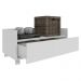 Gabinete de Banheiro com Rodízios Multimóveis 80 cm FGL2608 Branco