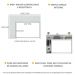 Guarda Roupa 5 Portas Dublin Multimóveis MP4021 Branco
