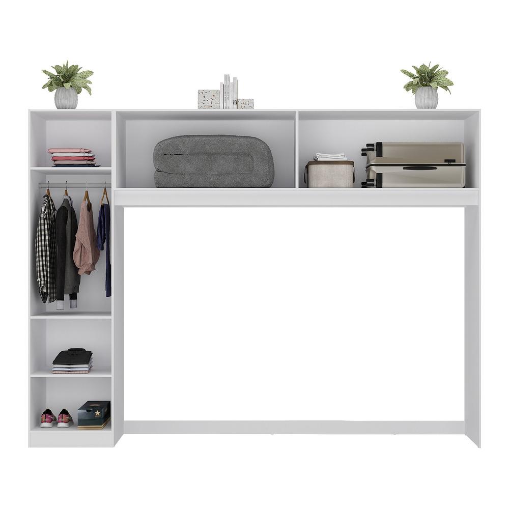Guarda Roupa 5 Portas Dublin Multimóveis MP4021 Branco