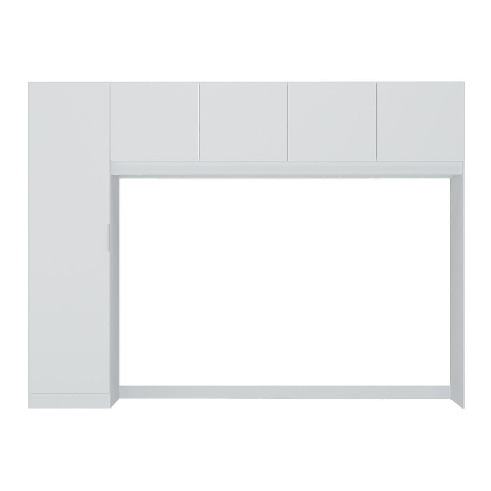 Guarda Roupa 5 Portas Dublin Multimóveis MP4021 Branco