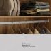 Guarda-Roupa Casal 4 Portas 4 Gavetas 200cm Multimóveis CR35282 Amêndola/Off White