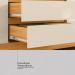 Guarda-Roupa Casal MDF com Espelhos 6 Portas 4 Gavetas 201cm Multimóveis CR35289 Cinamon/Off White
