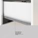 Guarda-Roupa Solteiro 4 Portas 2 Gavetas 110cm Multimóveis CR35281 Branco/Rosa