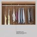 Guarda-Roupa com 6 Portas e 2 Gavetas 128cm Multimóveis CR35283 Amêndola/Off White