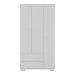 Guarda-Roupas Infantil Flex 3 Portas e 2 Gavetas Algodão Doce Multimóveis MP4245 Branco