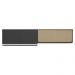 Kit 2 Armários de Cozinha Aéreos 4 Portas Veneza Multimóveis MP2150 Preto/Branco