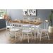 Kit 2 Cadeiras de Jantar Madeira Maciça Multimóveis CR50114 Branco/Natural