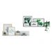 Kit 2 Prateleiras Nichos Decorativos 175 cm Multimóveis Branco
