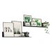 Kit 2 Prateleiras Nichos Decorativos 175 cm Multimóveis Preto