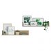 Kit 2 Prateleiras Nichos Decorativos 175 cm Multimóveis Rustic