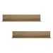 Kit 2 Prateleiras Nichos Decorativos 175 cm Multimóveis Rustic