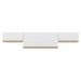 Kit 3 Armários de Cozinha Aéreos 4 Portas Veneza Multimóveis MP2151 Branco/Dourado