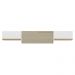 Kit 3 Armários de Cozinha Aéreos 4 Portas Veneza Multimóveis MP2152 Branco/Dourado
