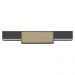 Kit 3 Armários de Cozinha Aéreos 4 Portas Veneza Multimóveis MP2152 Preto/Branco