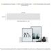 Kit 3 Prateleiras Nichos Decorativos 175 cm Multimóveis Branco