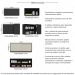 Kit Armário Cozinha Aéreo Canto 90cm com Aéreo 70cm e Aéreo 120cm Veneza Multimóveis MP2287 Preto