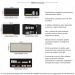 Kit Armário Cozinha Aéreo Canto 90cm com Aéreo 70cm e Aéreo 120cm Veneza Multimóveis MP2287 Preto/Dourado