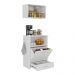 Kit Armário de Cozinha Aéreo 62,5cm com Balcão Multimóveis MP5063 Branco