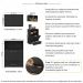 Kit Armário de Cozinha Aéreo 62,5cm com Balcão Multimóveis MP5063 Preto