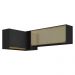 Kit Armário de Cozinha Aéreo Canto 90cm e Aéreo 120cm Veneza Multimóveis MP2147 Preto/Dourado