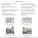 Kit Balcão Cozinha para Cooktop/Forno 105cm e Gabinete Pia 120cm Veneza Multimóveis MP2290 Branco/Dourado