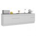 Kit Balcão de Cozinha para Pia 150cm e Balcão 120cm Veneza Multimóveis MP2286 Branco