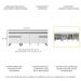 Kit com 2 Balcões de Cozinha 150cm e 70cm Veneza Multimóveis V2073 Branco/Preto