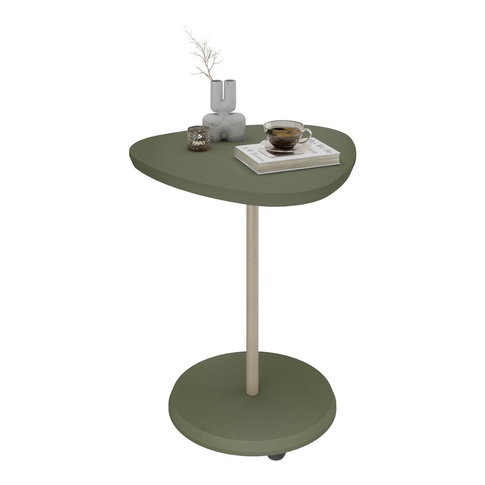 Mesa Lateral Apoio MDF 45cm Multimóveis CR45302 Menta