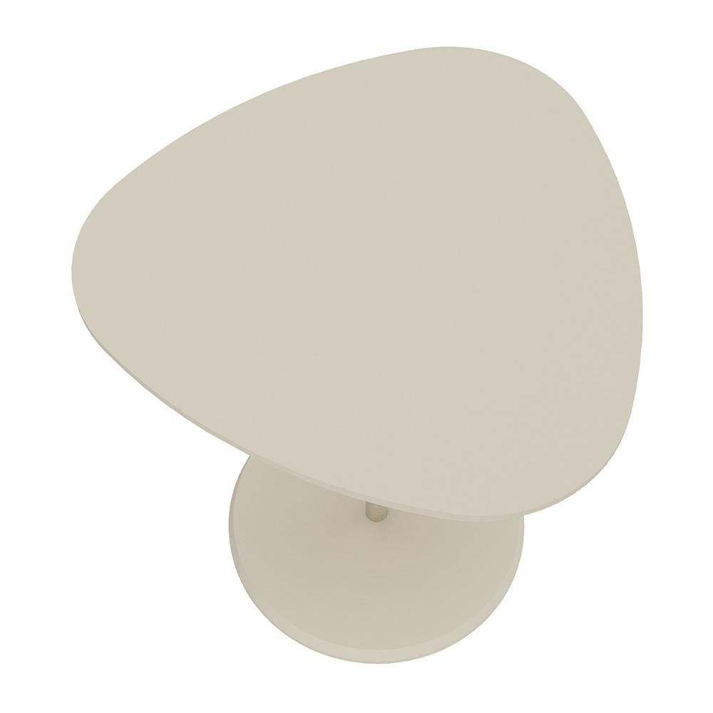 Mesa Lateral Apoio MDF 45cm Multimóveis CR45302 Off White